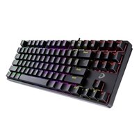 Bàn phím Keyboard DAREU EK87 Black TKL Chính hãng (Phím cơ, 87 key, Red Switch)