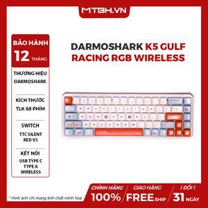 Bàn phím - Keyboard Darmoshark K5 Gulf Racing