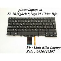 Bàn Phím - Keyboard Dell Latitude E5280 Có Led