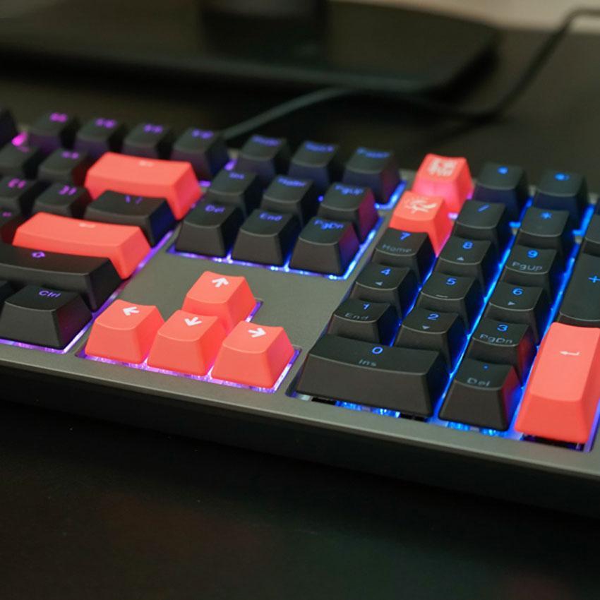 Bàn phím - Keyboard Ducky Shine 7 Gunmetal RGB