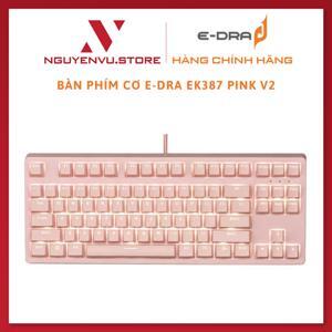 Bàn phím - Keyboard E-Dra EK387 Dream Pink
