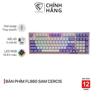 Bàn phím - Keyboard FL-Esport FL980SAM Sam (Kailh Box)