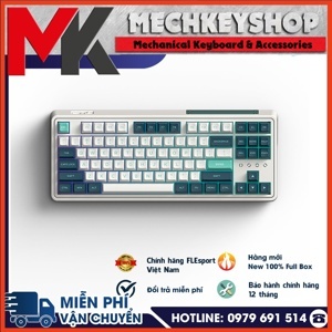 Bàn phím - Keyboard FL-Esports CMK87 Ice Mint 3 Mode