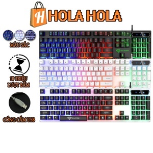 Bàn phím - Keyboard game thủ giả cơ Divipard GK-20 LED Rainbow