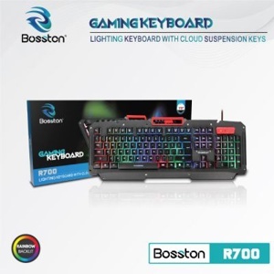 Bàn phím - Keyboard giả cơ Bosston R700 LED Gaming