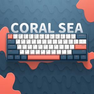 Bàn phím - Keyboard IQunix F60 Coral Sea