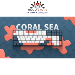 Bàn phím - Keyboard IQunix F96 Coral Sea