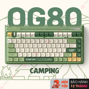 Bàn phím - Keyboard IQunix OG80 Camping