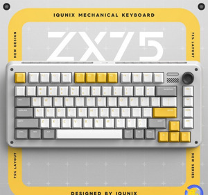Bàn phím - Keyboard Iqunix ZX-75 Gravity Wave