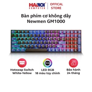 Bàn phím - Keyboard không dây Newmen GM1000