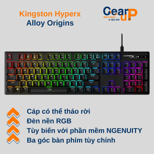 Bàn phím - Keyboard Kingston HyperX Alloy Origins