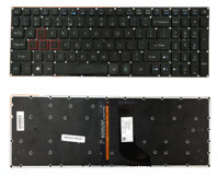 Bàn phím Keyboard Laptop Acer Aspire VX5-591G Màu đen Màu đỏ Có đèn