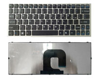 Bàn phím Keyboard Laptop Sony Vaio Vpc-YA Vpc-YB Màu Đen Có Khung