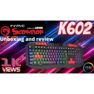 Bàn phím - Keyboard Marvo K602 Led