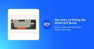Bàn phím - Keyboard Mistel Bunny Q75