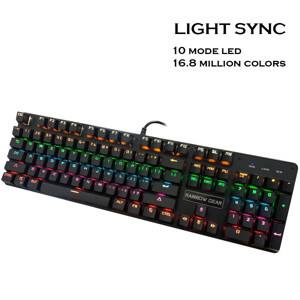 Bàn phím - Keyboard Rainbow Gear V8