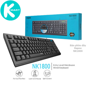 Bàn phím - Keyboard Rapoo NK1800