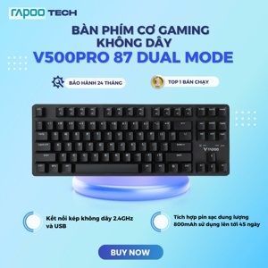 Bàn phím - Keyboard Rapoo V500 Pro Multimode