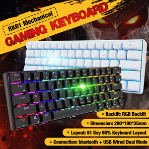 Bàn phím - Keyboard Royal Kludge RK61 RGB