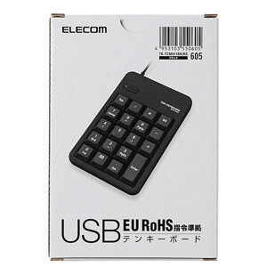 Bàn phím - Keyboard số Elecom TK-TCM011BK/RS/SV