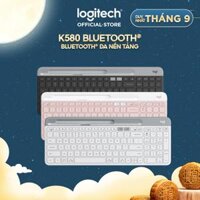 Bàn Phím Không Dây Bluetooth Logitech K580 - Hàng Chính Hãng - Đen