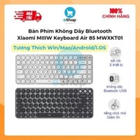 Bàn Phím Không Dây Bluetooth Xiaomi MIIIW Keyboard Air 85 MWXKT01, USB 2.4GHz Kết Nối 2 Thiết Bị