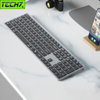 Bàn phím không dây Fullsize H859 pin sạc TypeC đa kết nối bluetooth 5.2 + 3.0 + Usb wireless 2.4G