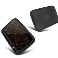 Bàn Phím Không Dây H18 + 2.4GHz Bàn Phím Full Touchpad Bàn Phím Đèn Nền Với Màn Hình Cảm Ứng Lớn Điều Khiển Từ Xa Cho Tivi Thông Minh Android TV Box PC Laptop
