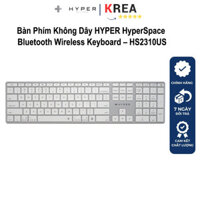 Bàn Phím Không Dây HYPER HyperSpace Bluetooth Wireless Keyboard – HS2310US
