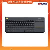 Bàn phím không dây Logitech K400 plus Tích hợp chuột cảm ứng ngay trên bàn phím