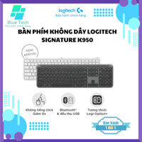 Bàn phím không dây Logitech K950 Signature Slim - Kết nối đa thiết bị, Gõ yên tĩnh, Bluetooth