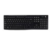 Bàn Phím Không Dây Logitech K270 - Màu Đen - USB Unifying Receiver; Full Size Multimedia, 2xAAA
