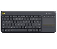 Bàn phím không dây Logitech K400 Plus – tích hợp chuột cảm ứng