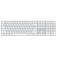 Bàn phím không dây Magic Keyboard with Touch ID and Numeric Keypad 2024 White MXK73ZA/A