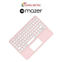 Bàn phím không dây Mazer Infinite Keys Ultra Portable Keyboard with Trackpad M-KEYS-TOUCH-V5 - Hàng chính hãng - Pink