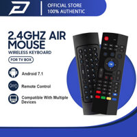 Bàn phím không dây Mx3 Điều khiển từ xa Bộ điều khiển chuột không khí cho hộp TV Android 7.1 thông minh