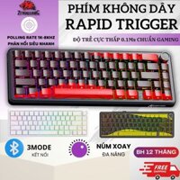 Bàn Phím Không Dây Rapid Trigger Ziyoulang Attack Shark X65HE Pro Polling Rate 8KHZ - App Gaming