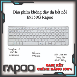 Bàn phím không dây Rapoo E9350G