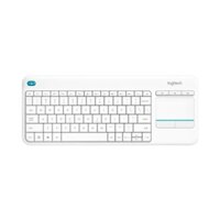 Bàn phím không dây Touchpad Logitech K400 Plus White 920-007166