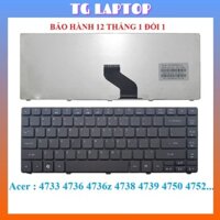 Bàn phím laptop acer aspire 4736 4738 4739 4750 4752 3820 4736Z 4750G 4736G 4810T 4733, thay bàn phím laptop acer 4736