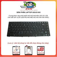 Bàn Phím Laptop ASUS K43 K43E K43S X42 X43 X43S X44H K42 A42 K42F X45C US - Bàn Phím ASUS K43