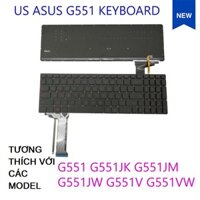 Bàn Phím Laptop Asus ROG G551 N551 GL551 GL552 GL771 GL752 ZX50 G58 Hàng Zin Có LED
