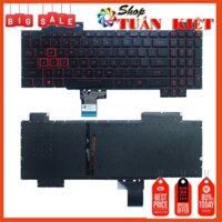 Bàn phím laptop Asus Tuf Gaming FX504 FX504GD FX504GE FX504GM FX80 FX80GM FX86 FX86S FX86F Đen Đỏ