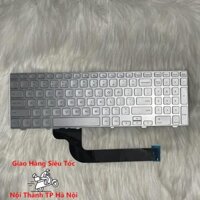 Bàn phím Laptop Dell 7537 15-7000 15-7537 7737 Bạc Led. sale