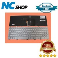 Bàn phím laptop Dell Inspiron 17-7000, 17 – 7737 BẠC (BH 6TH)