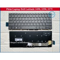 Bàn Phím Laptop Dell Latitude 3490 3390 3379 Zin có Led / không Led ZIN