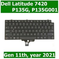 Bàn phím laptop Dell Latitude 7420 Gen 11th (2021), phím Dell Latitude 7430, 7520, 7530, 0G7FK7, 0HJ0JN, 0K4WGN, 0K5XT4