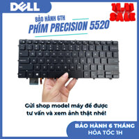 Bàn Phím Laptop DELL Precision M5510 5510 5520 5530 DELL XPS 15-9550 9560 9570 Dell Inspiron 15-7000 7558 7568 ZIN LED