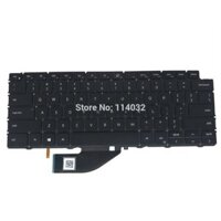 Bàn phím laptop Dell XPS 13 7390 Tablet 2-in-1, Dell XPS 13 9310 2-in-1 ĐEN (CÓ ĐÈN)