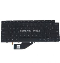 Bàn phím laptop Dell XPS 13 7390 Tablet 2-in-1, Dell XPS 13 9310 2-in-1 ĐEN (CÓ ĐÈN)